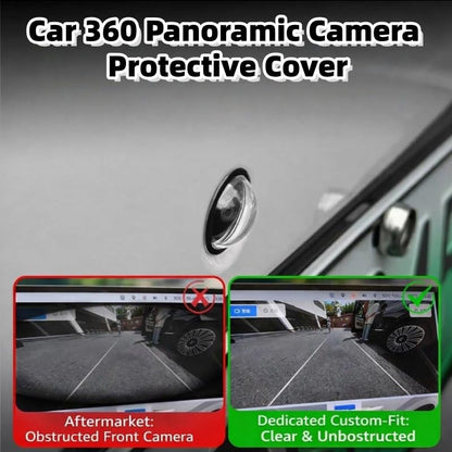 Car Camera Lens Protector,Car 360 Panoramic Camera Protective Cover,Clear Transparency Weatherproof Cars Backup Cameras Protection,Anti-Glare,Anti-Rain,Anti-Collision (2)