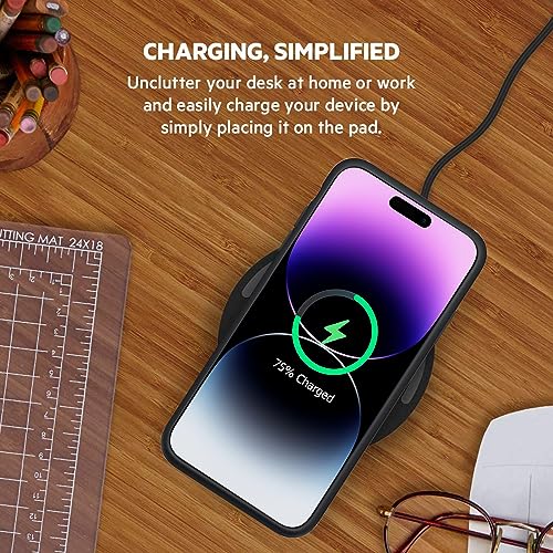 Battery Case for iPhone 14 Pro, [10000mAh] Enhanced Portable Protective Smart Qi Wireless Charger Case Battery Pack with CarPlay Wireless Charging Case Compatible for iPhone 14 Pro (6.1 inch)-Black - size: iPhone 14 Pro