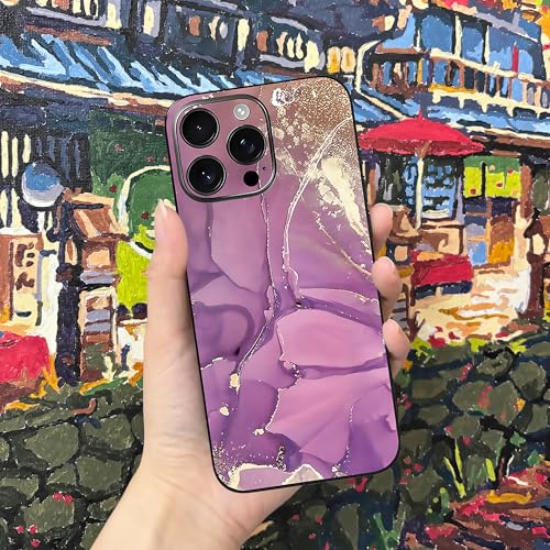 Skin Wrap Compatible with 13/14/15/16/17 Pro Max (Purple, 14 Pro Max) - color: Purple, size: 14 Pro Max