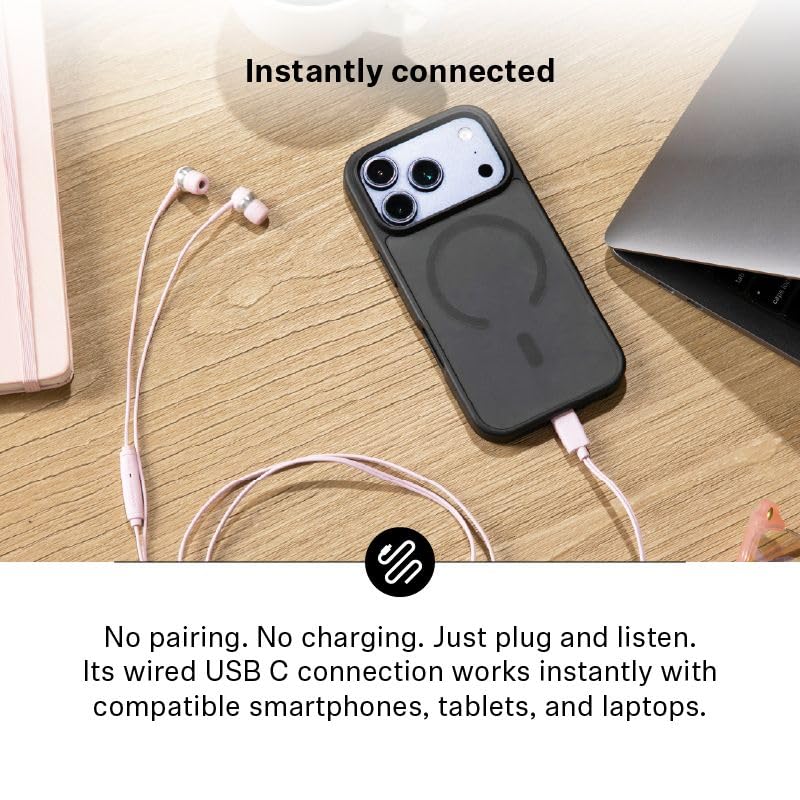 Sennheiser CX 80U in-Ear Headphones, USB C Connection, White - color: White