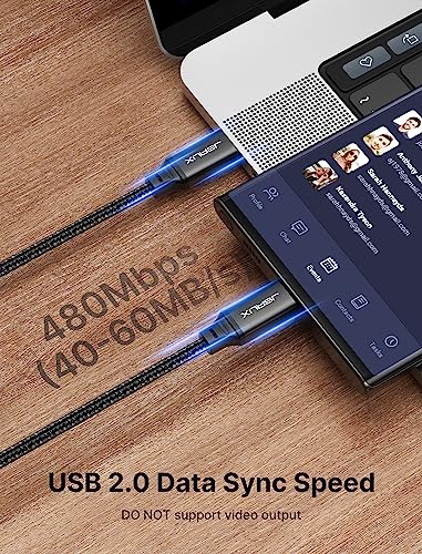 JSAUX 100W USB C to USB C Cable [2-Pack 3.3FT], PD Fast Charging, Black - color: Black, size: 3.3ft+3.3ft