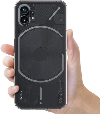 MaiJin Case for Nothing Phone 1 (6.55 inch) Soft TPU Rubber Gel Bumper Transparent Back Cover