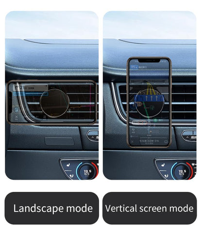 Magnetic Phone Holder for car【2 Packs 】【Strong Magnet】phone holders for your car phone holder Mount for Car【4 Metal Plate】Universal Airvent cell phone car mount for iphone Samsung car accessories