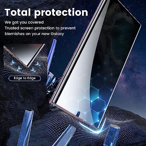 TPU Privacy Screen Protector for Samsung Galaxy S23 Ultra, 3 Pack - size: Samsung Galaxy S23 Ultra