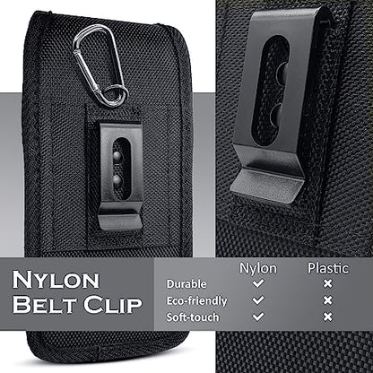 Cell Phone Belt Case for iPhone & Pro (17 16 15 14 13 12 11 XS) - size: iPhone (X to 17 Pro)