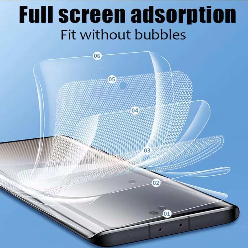 [2 Pack] Hydrogel Screen Protector for Samsung Galaxy S24 Ultra 5G