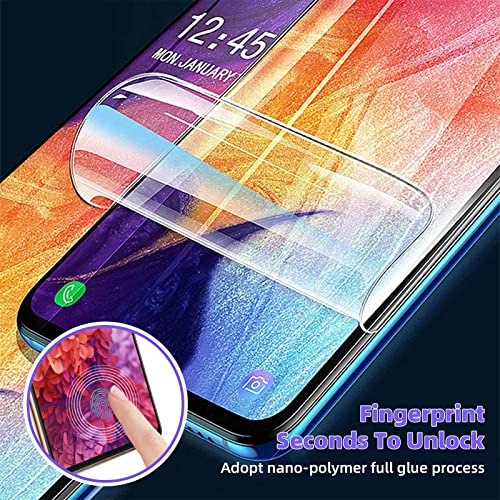 3 Pack Screen Protector Compatible for Samsung Galaxy S20 FE 5G 6.5 Inch, HD Clear Flexible Soft TPU Hydrogel Film for Samsung Galaxy S20 FE - Support Fingerprint Unlock, High Sensitivity - size: Samsung Galaxy S20 FE