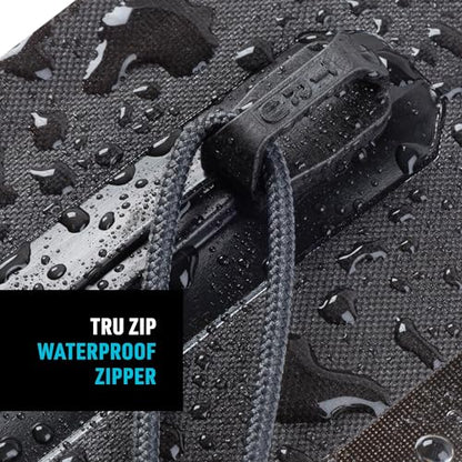 Nite Ize RunOff Waterproof Travel Pouch with TRU Zip - Dry Pouch for Phone & Travel Necessities - Touchscreen Friendly - Waterproof with Reliable Zipper - Charcoal, Small - style: Small