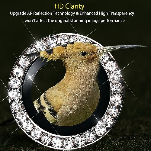 Camera Lens Protector for Samsung Galaxy S23 Ultra, Diamond Silver - color: Diamond Silver