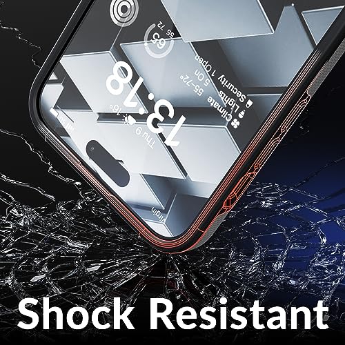 Crave Dual Guard for iPhone 15 Pro Max Case, Compatible with MagSafe Shockproof Protection Dual Layer Case for Apple iPhone 15 Pro Max (6.7") - Slate - color: Slate