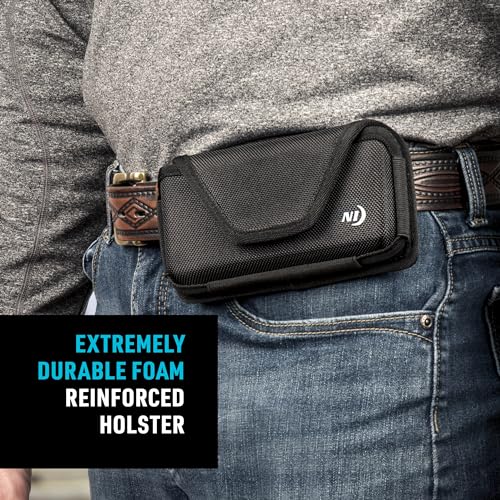 Nite Ize Clip Case Hardshell Universal Rugged Holster - Belt Clip Phone Case for Easy Access - Heavy Duty & Protective - Multi-Purpose - Durable Design - Hardshell Horizontal, XXL - size: XX-Large, style: Hardshell Horizontal