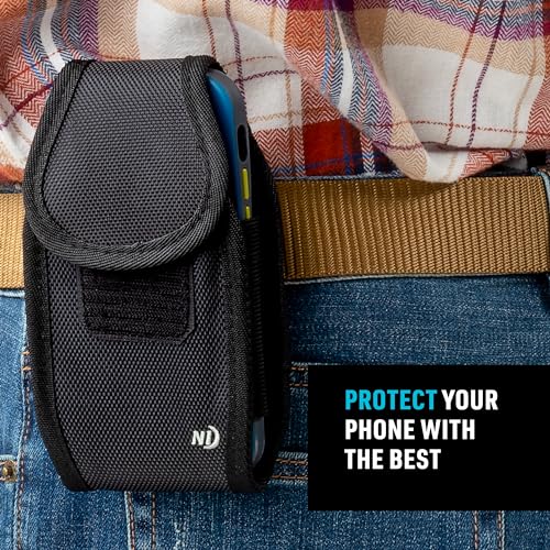 Nite Ize Clip Case Cargo Universal Rugged Holster - Belt Clip Phone Case for Easy Access - Heavy Duty & Protective - Multi-Purpose - Durable Design - Hardshell Horizontal, XL - size: Large, style: Vertical