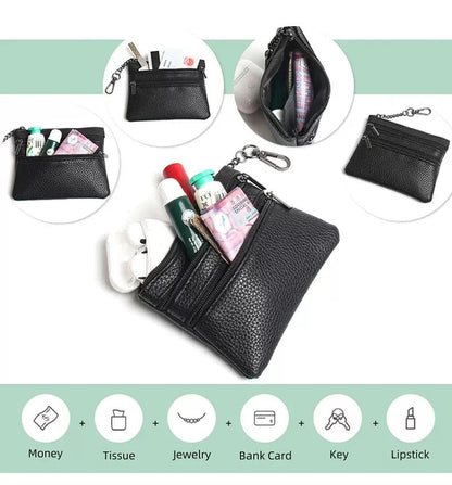 Crossbody Body Phone Holder for Women, New Phone Strap with Zippered Pouch, Adjustable Crossbody Strap - color: Coffee