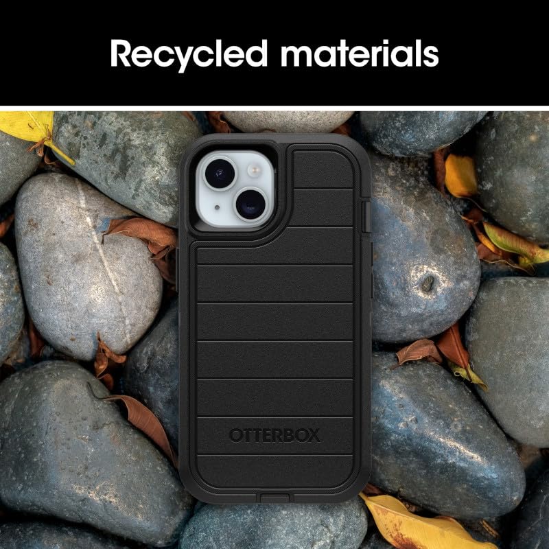 OtterBox iPhone 17e & iPhone 16e (Only) - Defender Series Case - Black - Screenless - Rugged & Durable - with Port Protection - Holster Clip Includes - Microbial Defense Protection - color: Black, style: Non-MagSafe