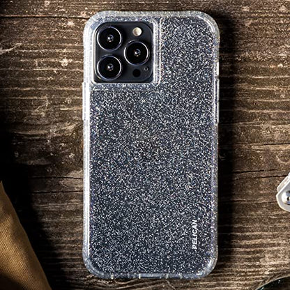 Pelican Ranger Series - iPhone 13 Case [15ft MIL-Grade Drop Protection] [Wireless Charging Compatible] Shockproof and Cute Bling Glitter Phone Case Cover for iPhone 13 6.1" with Anti Scratch - Sparkle - color: Ranger Sparkle