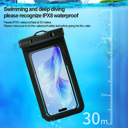 Floating Waterproof Phone Pouch Up to 7.2", Snorkeling Dry Bag with Lanyard, Protector Case for iPhone16 15 14 13 12 11 Pro Max Plus XR, Underwater Sensitivity Touch and Clarity Photography, Black - color: Black