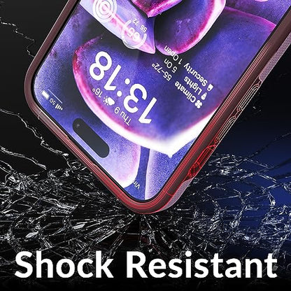 Crave Dual Guard for iPhone 15 Pro Max Case, Compatible with MagSafe Shockproof Protection Dual Layer Case for Apple iPhone 15 Pro Max (6.7") - Lilac - color: Lilac