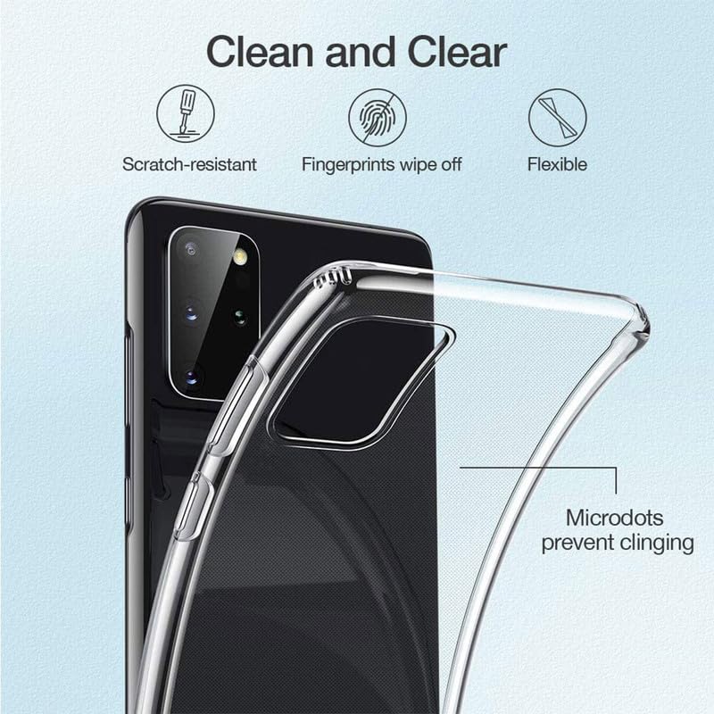 Case for Oukitel WP56 (6.80") Phone + 3 Pack Screen Protector Tempered Glass, WXPPJ Full Body Protection Shockproof Case, Ultra-Thin Soft Silicone for - Transparent