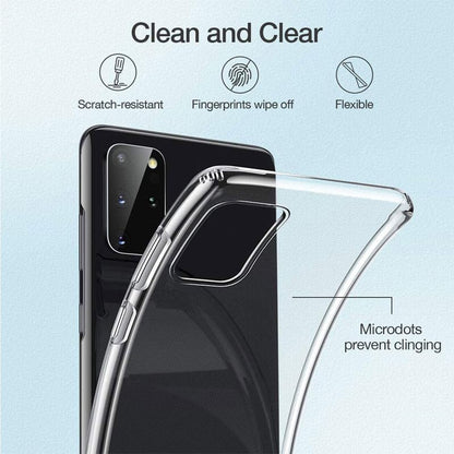 Case for Oukitel WP56 (6.80") Phone + 3 Pack Screen Protector Tempered Glass, WXPPJ Full Body Protection Shockproof Case, Ultra-Thin Soft Silicone for - Transparent
