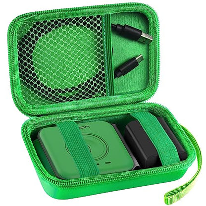 ANKHOH Travel Case for Iseyyox/for RTOPS/for QUZUDN 3 in 1 Wireless Charger - color: Green