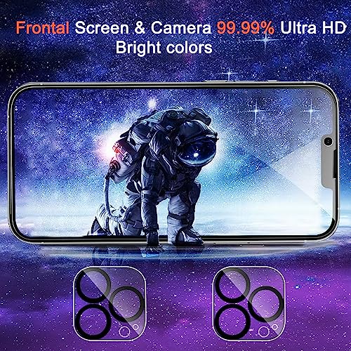 Ferilinso Privacy Screen Protector for iPhone 13 Pro, Tempered Glass - size: iPhone 13 Pro-Black