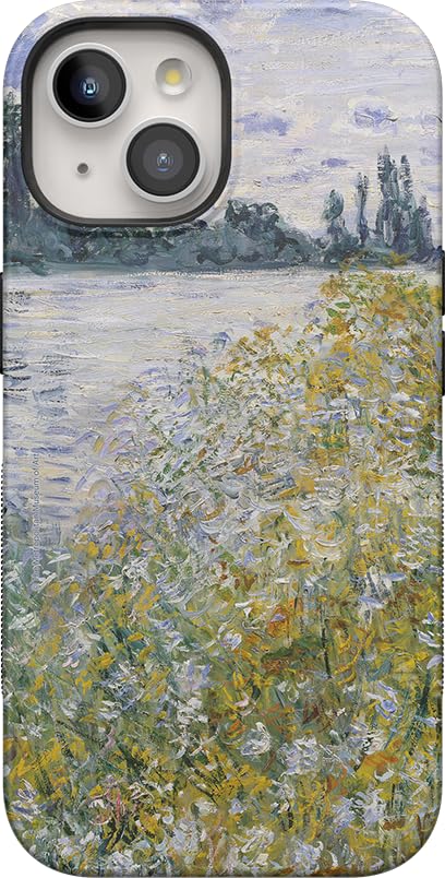 Casely iPhone 15 Plus Case | Monet's Summer Landscape | The Met Museum | Bold Protective Design | Compatible with MagSafe - color: Monet's Summer Landscape | The Met Museum