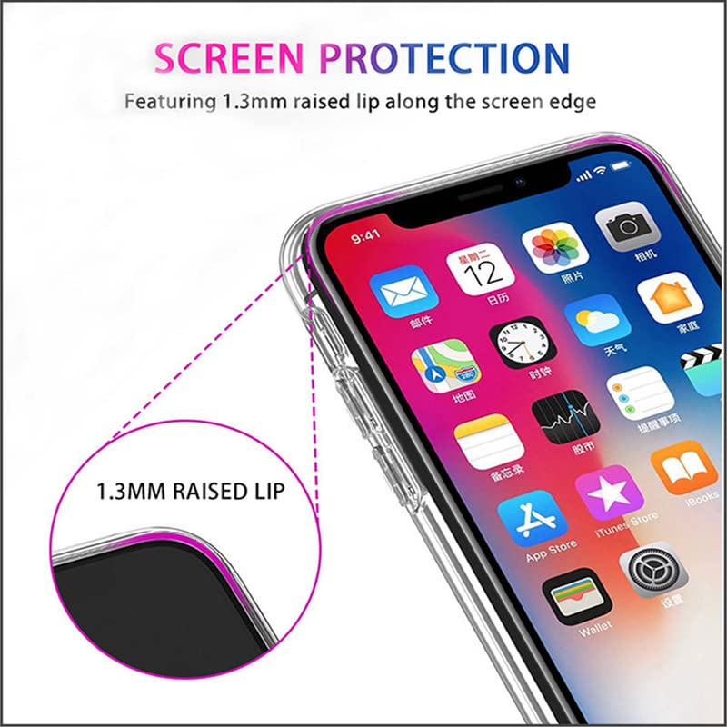 Phone Case for TCL 40 NxtPaper (6.78"), Clear TPU Soft Silicone Cover [Ultra-Thin X Anti Yellow] Shockproof Anti-Drop Protective Shell Cover for TCL 40 NxtPaper - Transparent