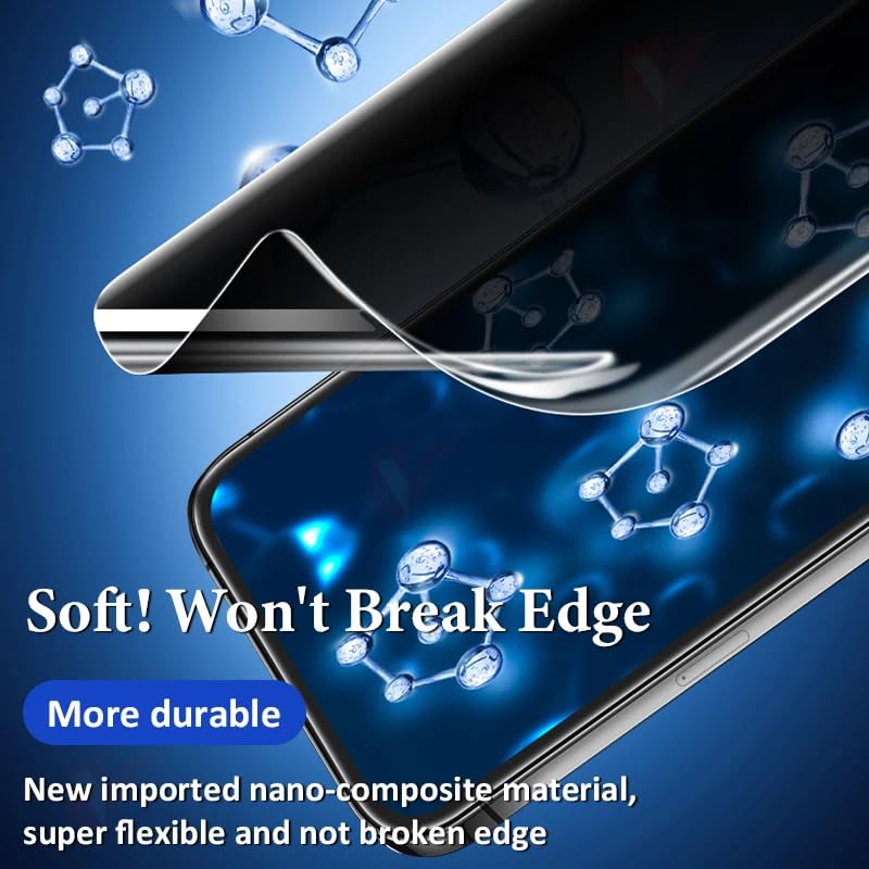 Privacy Hydrogel Screen Protector for iPhone 17 Pro - color: iPhone 17 Pro