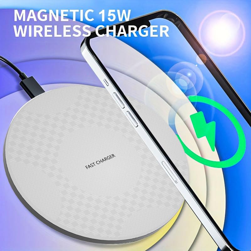 15W Qi Fast Wireless Charger Pad