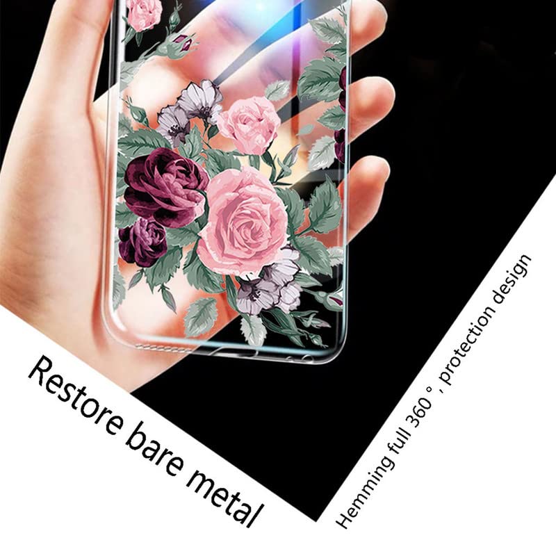 Phone Case for T-Mobile T Phone 5G (6.52"), Ultra Slim Shockproof Silicone Protection Case for T-Mobile T Phone 5G, Clear Anti-Yellowing Anti-Scratch Soft TPU Bumper Back Cover - [2 Pieces]