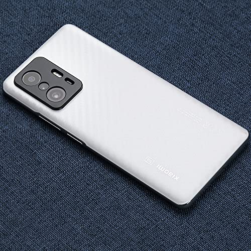 Ibywind Screen Protector For Xiaomi 11T/11T Pro(5G),with 2Pcs Tempered Glass,1Pc Camera Lens Protector,1Pc Backing Carbon Fiber Film [Fingerprint Reader,Easy to install] - size: Xiaomi 11T/11T Pro 6.67 inch