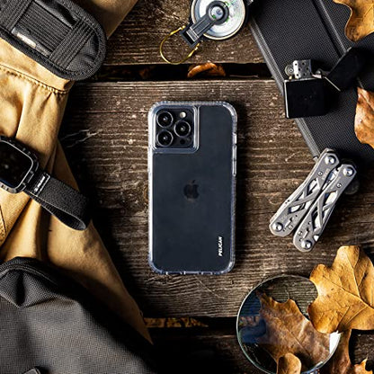 Pelican Ranger Series - iPhone 13 Pro Case 6.1" [Wireless Charging Compatible] Non-Slip Grip with Anti-Scratch Tech [15FT MIL-Grade Drop Protection] Protective Cover for iPhone 13 Pro - Clear - color: Ranger Clear