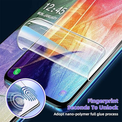 3 Pack Screen Protector Compatible for Samsung Galaxy A53/A52/A51 5G 6.5 Inch, HD Clear Flexible Soft TPU Hydrogel Film for Samsung Galaxy A53 - Support Fingerprint Unlock, High Sensitivity - size: Samsung Galaxy A53