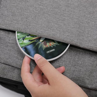 Water Lily Wireless Charger 10W Fast Charging Pad Anti-Slip Qi Certified Wireless Charging Pad Charging Station Portable Phone Charger for All Wireless Charging Smartphone