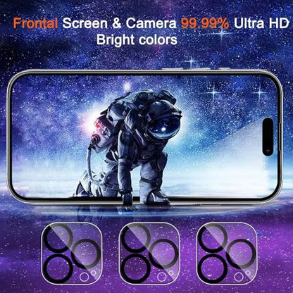 Ferilinso Privacy Screen Protector for iPhone 14 Pro Max, Tempered Glass - size: iPhone 14 Pro Max-6.7 IN