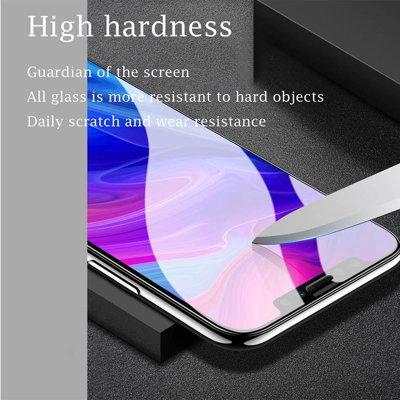 Case for Oukitel WP56 (6.80") Phone + 3 Pack Screen Protector Tempered Glass, WXPPJ Full Body Protection Shockproof Case, Ultra-Thin Soft Silicone for - Transparent