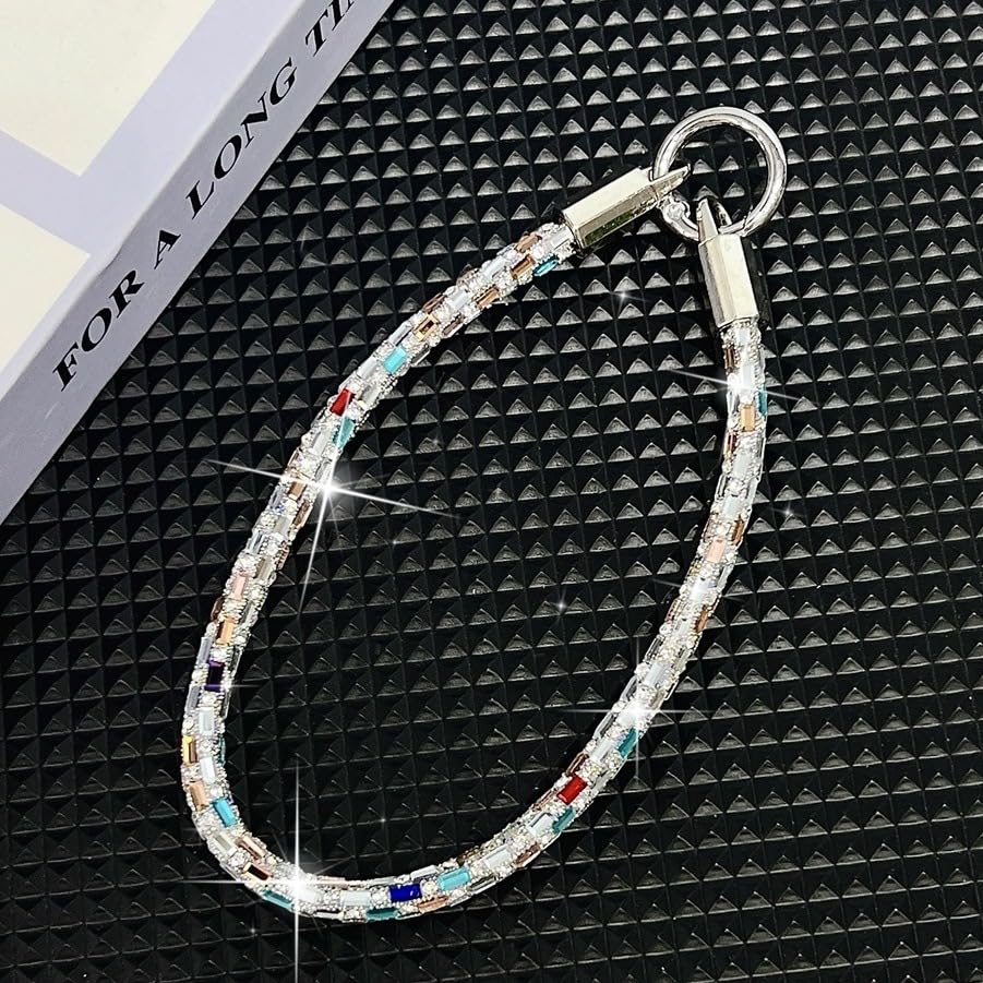 2Pcs Phone Crossbody Lanyard and Wrist Strap, Universal Cell Phone Lanyard Strap with 2Tether Tab - color: O