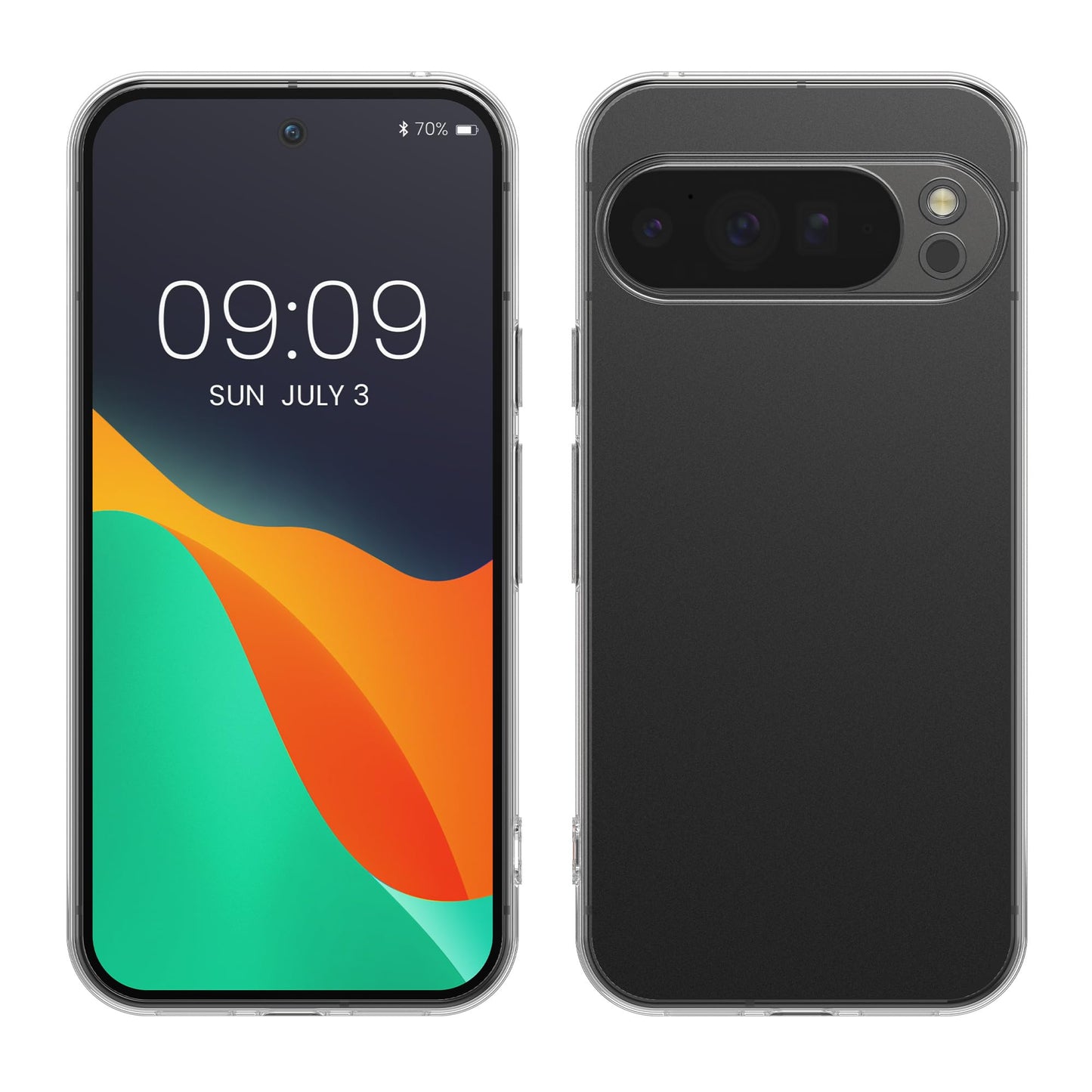 kwmobile Case Compatible with Google Pixel 10 Pro XL - Clear Case Soft Slim Flexible Protective TPU Phone Cover - Transparent - size: Pixel 10 Pro XL